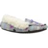 Dearfoams Unisex-Child Patterned Sweater Knit Moc(Iceberg)