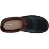 Dearfoams Women’s Clog Slipper(Black Watch Plaid)