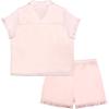 Dearfoams womens 2-piece Standard-fit Pajama Set, Soft & Comfortable Nightwear for Adults(Lotus)