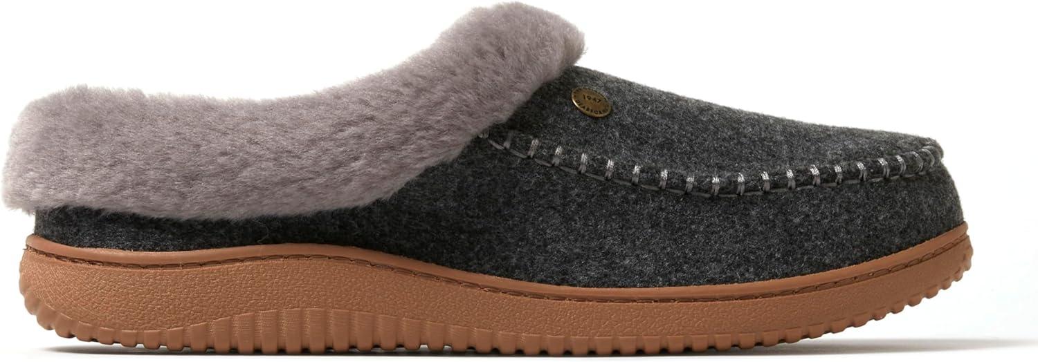 imageDearfoams mens Baro Indoor Outdoor House Shoe Memeory Foam Clog