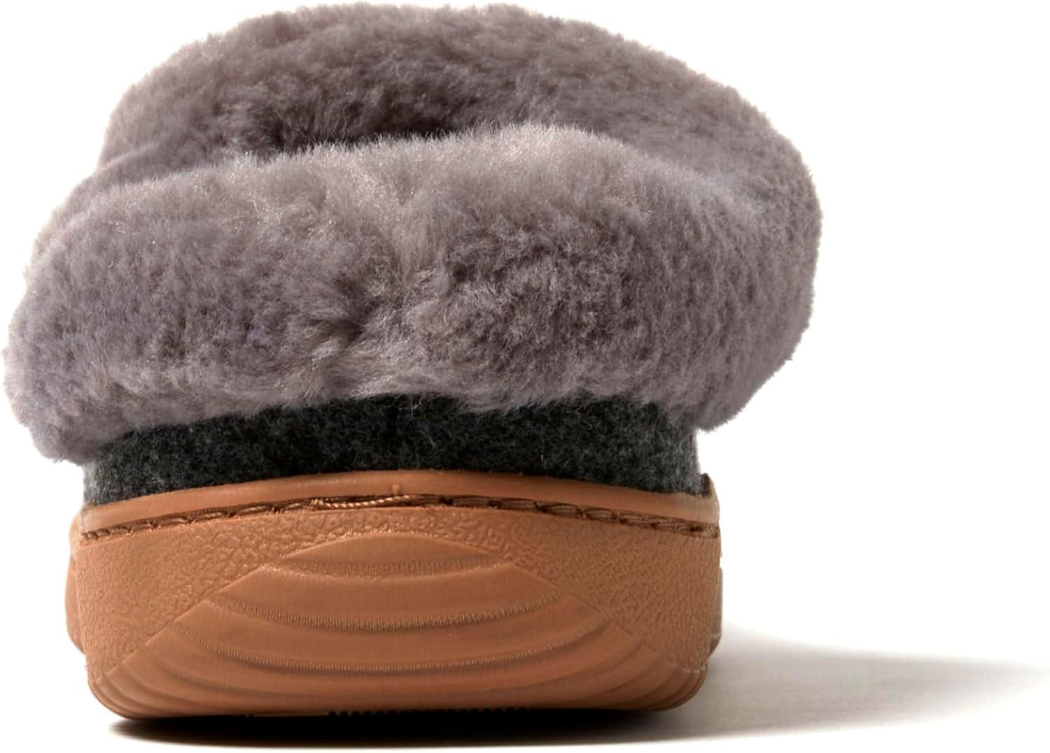 imageDearfoams mens Baro Indoor Outdoor House Shoe Memeory Foam Clog