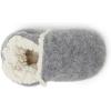 Dearfoams Baby Bootie Slipper(Light Heather Grey)