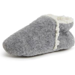 Dearfoams Baby Bootie Slipper(Light Heather Grey)