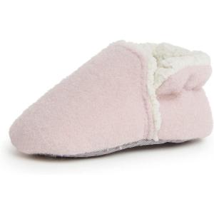 Dearfoams Baby Bootie Slipper(Pale Mauve)
