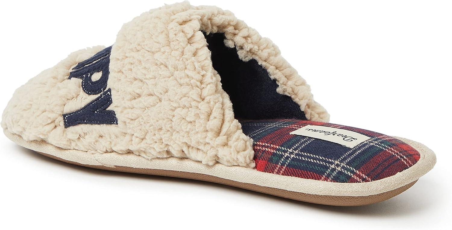 imageDearfoams Mens Grampy Bear SlipperCream
