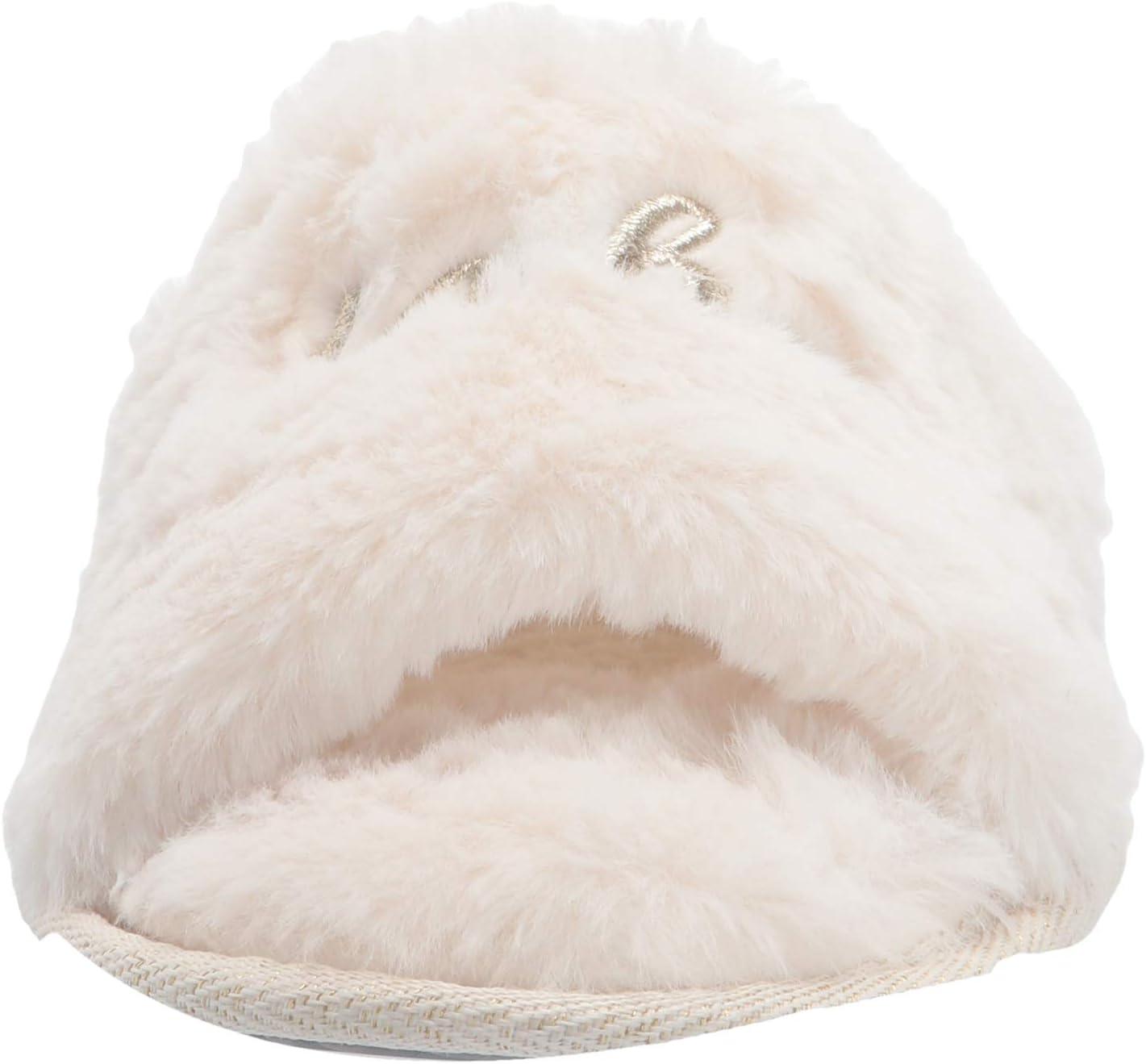 imageDearfoams Womens Giftable I Do amp I Do Crew Bride Slippers for Weddings and Bachelorette PartyWhite