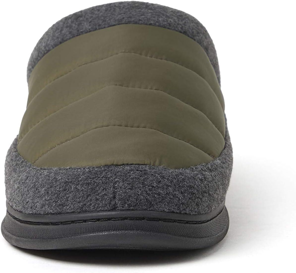 imageDearfoams Womens Ryan Quilted Nylon Clog SlipperLoden