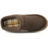 Dearfoams Memory Foam Mens Brown Slipper – Medium (9-10)