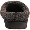 Dearfoams Men’s Clog w/Whipstitch & MF, Coffee, X-Large / 13-14 (M) US
