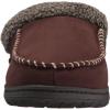Dearfoams Men’s Clog w/Whipstitch & MF, Coffee, X-Large / 13-14 (M) US