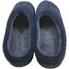 Dearfoams Mens Microterry Clog Slipper(Navy)