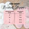 Dearfoams Women’s Giftable I Do & I Do Crew Bride Slippers for Weddings and Bachelorette Party(Hot Pink “Bride to Be”)