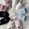 Dearfoams Women’s Giftable I Do & I Do Crew Bride Slippers for Weddings and Bachelorette Party(I Do Crew Lavender)