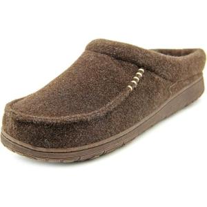 Dearfoams Memory Foam Mens Brown Slipper – Medium (9-10)