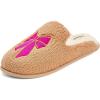 Pink Bow Emrboidered