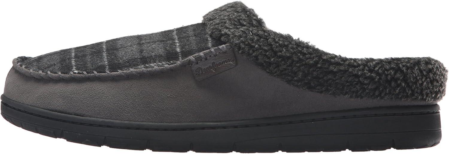 imageDearfoams Mens MFS Clog WWhipstitch amp Mf SlipperPavement