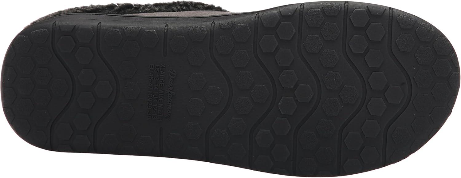 imageDearfoams Mens MFS Clog WWhipstitch amp Mf SlipperPavement