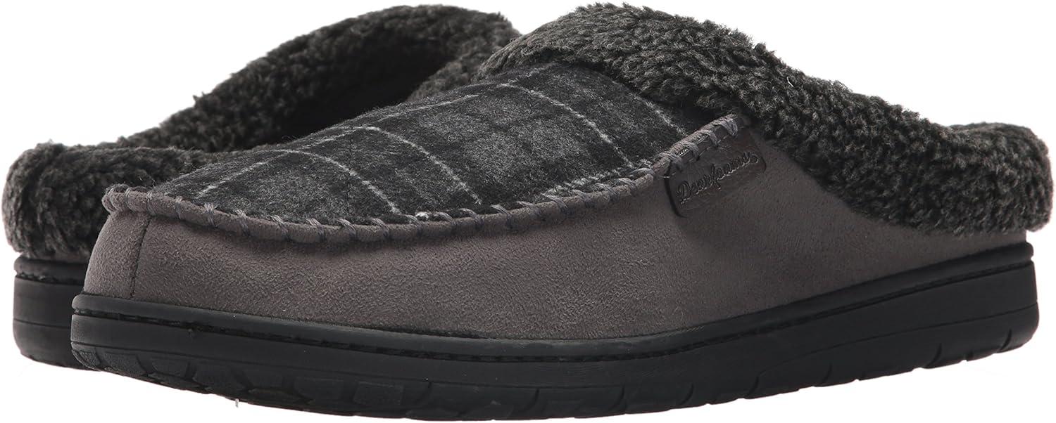imageDearfoams Mens MFS Clog WWhipstitch amp Mf SlipperPavement