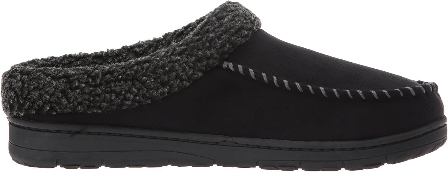 imageDearfoams Mens MFS Clog WWhipstitch amp MfBlack