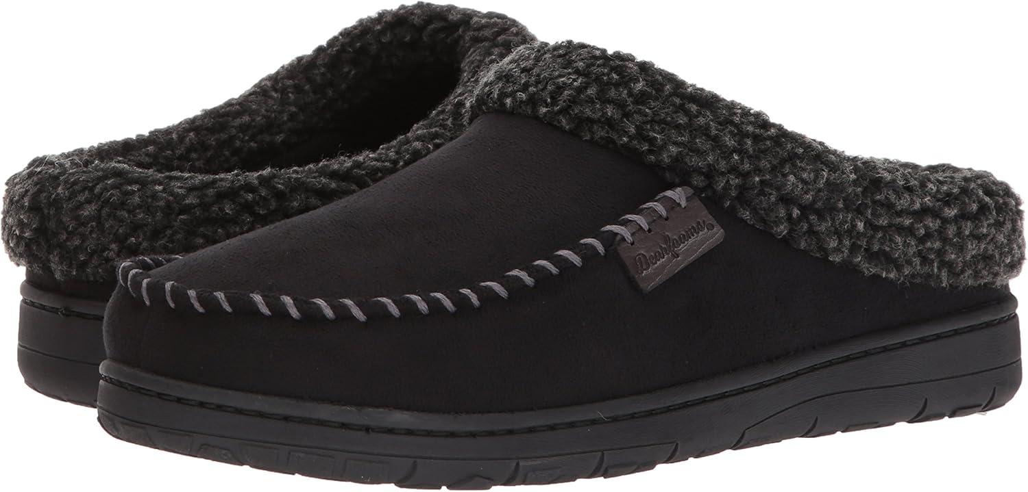 imageDearfoams Mens MFS Clog WWhipstitch amp MfBlack