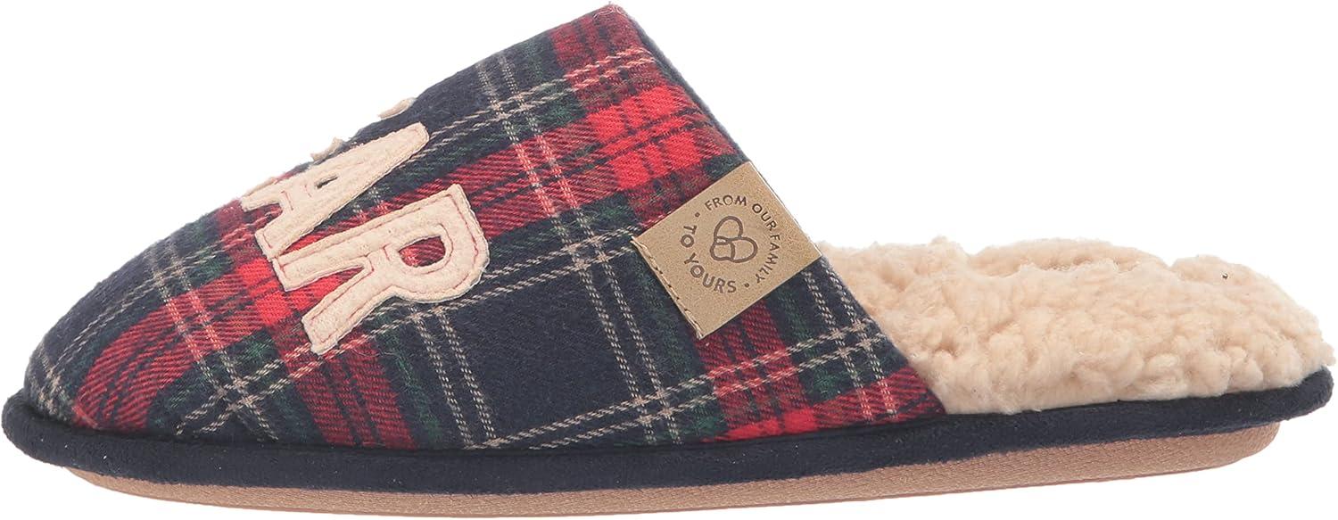 imageDearfoams unisexadult mens Dearfoams Unisex Grand Bear SlipperNavy Blazer