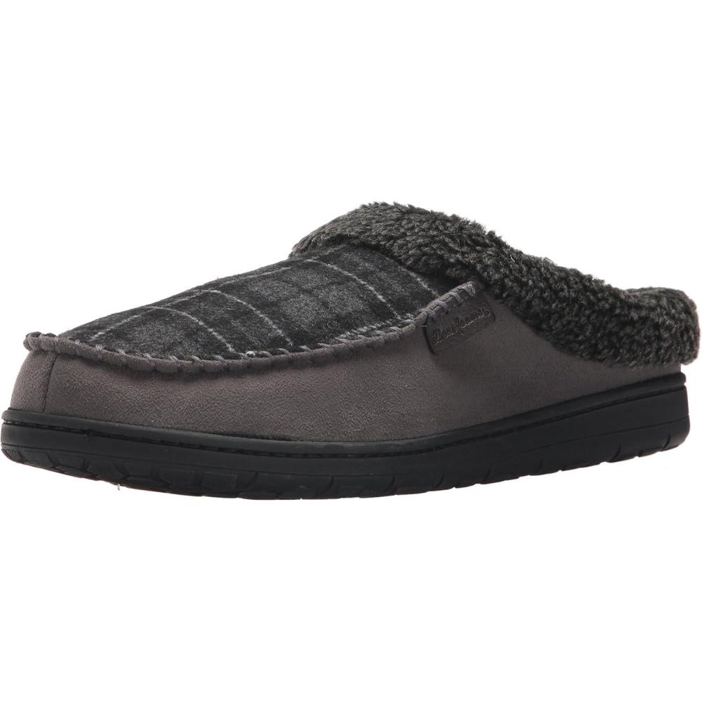 imageDearfoams Mens MFS Clog WWhipstitch amp Mf SlipperPavement