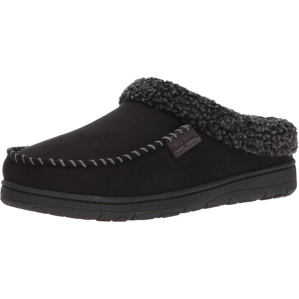 imageDearfoams Mens MFS Clog WWhipstitch amp MfBlack