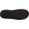 Dearfoams Men’s Asher Quilted Clog with Faux Leather Trim Slipper(Red Plaid)