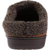 Dearfoams Men’s MFS Clog W/Whipstitch & Mf Slipper(Chestnut)