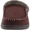 Dearfoams Men’s MFS Clog W/Whipstitch & Mf Slipper(Coffee)