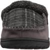 Dearfoams Men’s MFS Clog W/Whipstitch & Mf(Pavement)