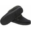 Dearfoams Men’s Memory Foam Slippers 11-12,Black,Large