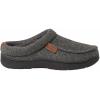 Dearfoams mens(Dark Heather Grey)