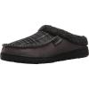 Dearfoams Men’s MFS Clog W/Whipstitch & Mf(Pavement)