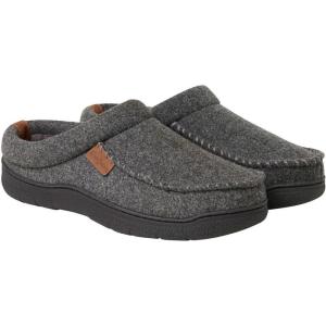 Dearfoams mens(Dark Heather Grey)