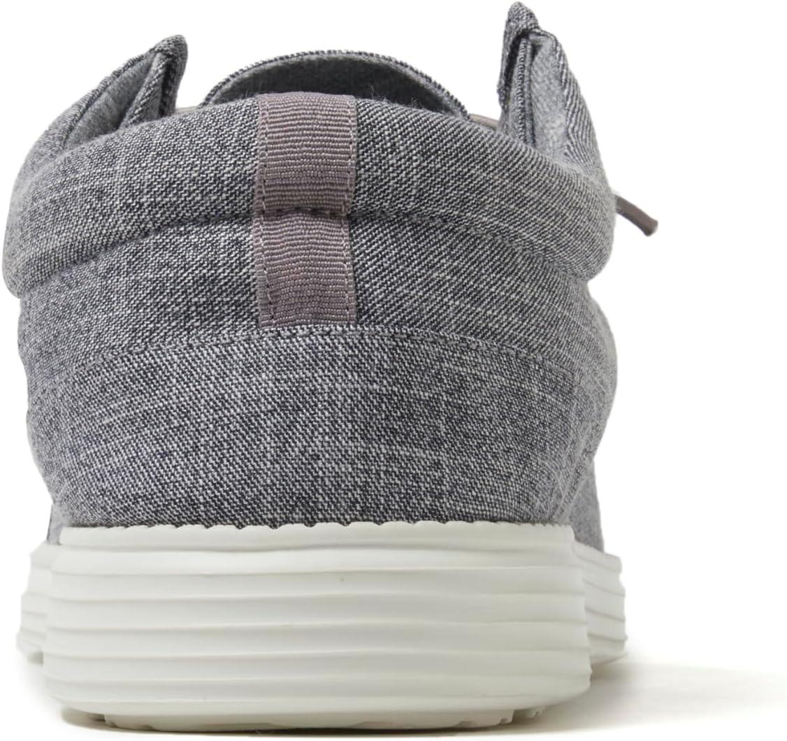 imageDearfoams Mens Rhett Lightweight Washable Slip on Closed BlackGrey