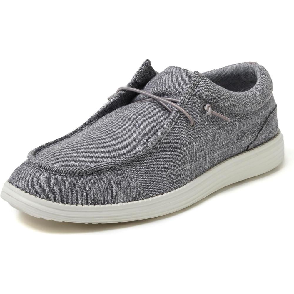imageDearfoams Mens Rhett Lightweight Washable Slip on Closed BlackGrey