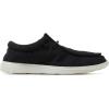 Dearfoams Mens Rhett Lightweight Washable Slip on Closed Black(Black)