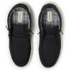 Dearfoams Mens Rhett Lightweight Washable Slip on Closed Black(Black)