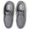 Dearfoams Mens Rhett Lightweight Washable Slip on Closed Black(Grey)