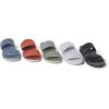 Dearfoams womens Original Comfort Blair Slip on Double Band Slide Sandal With Arch SupportSlide Sandal(Terracotta)