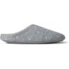 Dearfoams Women’s Dori Cozy Jersey Notch Clog Slipper(Light Heather Grey)