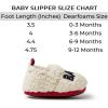 Dearfoams Baby & Kids’ Bear Matching Family Slipper Christmas Gifts(Baby Bear Crème Brulee)