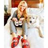 Dearfoams Baby & Kids’ Bear Matching Family Slipper Christmas Gifts(Baby Bear Crème Brulee)