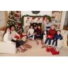 Dearfoams Baby & Kids’ Bear Matching Family Slipper Christmas Gifts(Baby Bear Red/Blue Plaid)