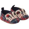 Dearfoams Baby & Kids’ Bear Matching Family Slipper Christmas Gifts(Navy Plaid)