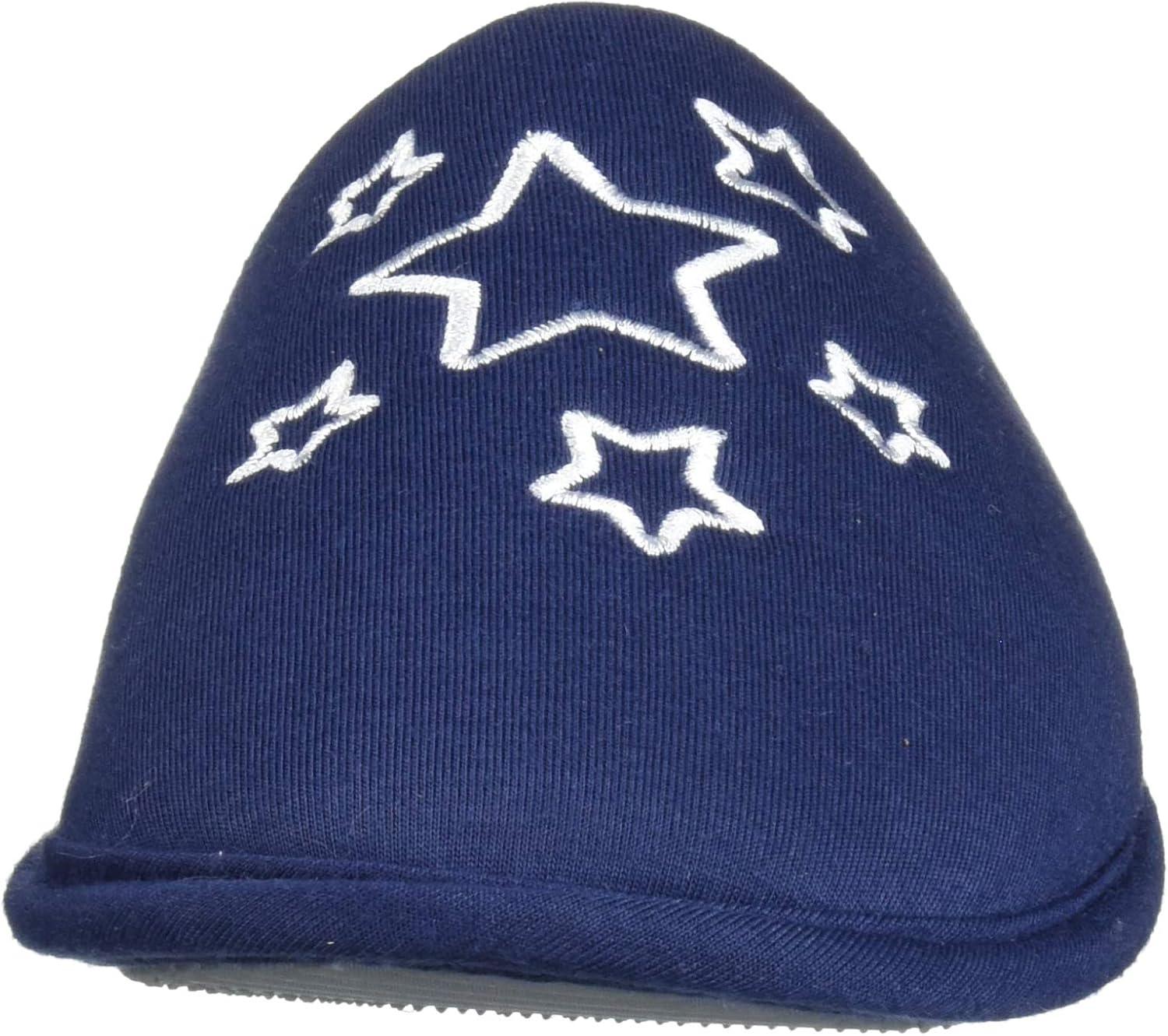 imageDearfoams Womens Novelty Pile Scuff with Eye Mask SlipperFive More Minutes