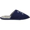 Dearfoams Women’s Novelty Pile Scuff with Eye Mask Slipper(Five More Minutes)