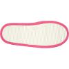 Dearfoams Women’s Novelty Pile Scuff with Eye Mask Slipper(Oatmeal Heather)