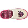 Dearfoams Women’s Novelty Pile Scuff with Eye Mask Slipper(Oatmeal Heather)